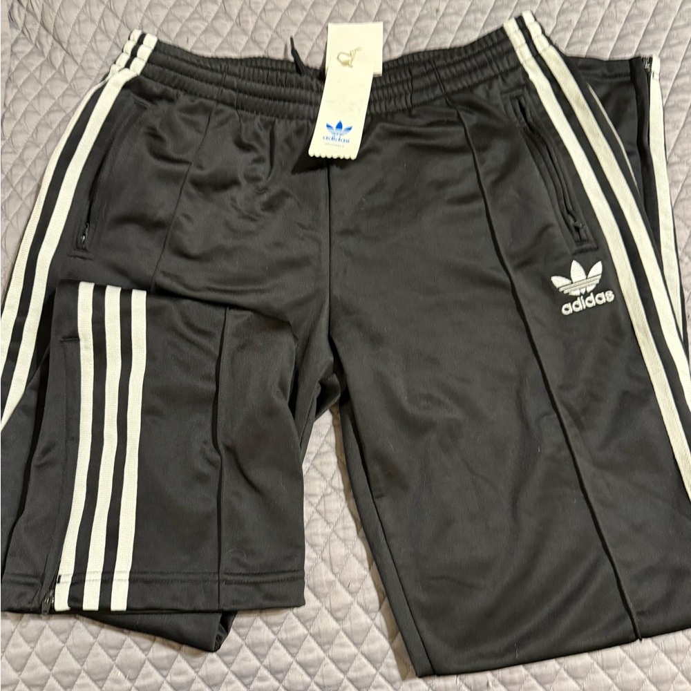 Original Adidas Black Track pants M NWT